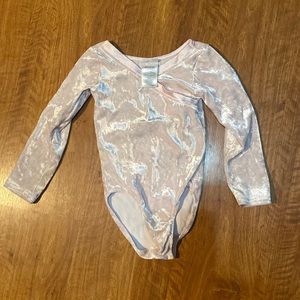 Girls light pink leotard